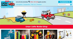 Desktop Screenshot of liefer-butler.de